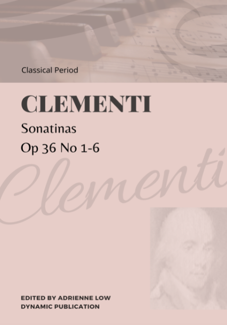 Clementi -Sonatinas, Op. 36 No 1-6